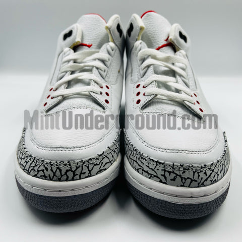 Air Jordan 3 Retro: White/Cement (2003): 136064-102