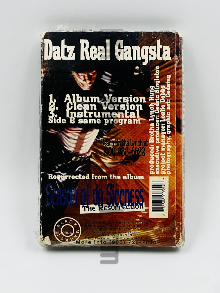 Brotha Lynch Hung: Datz Real Gangsta: Cassette Single – Mint