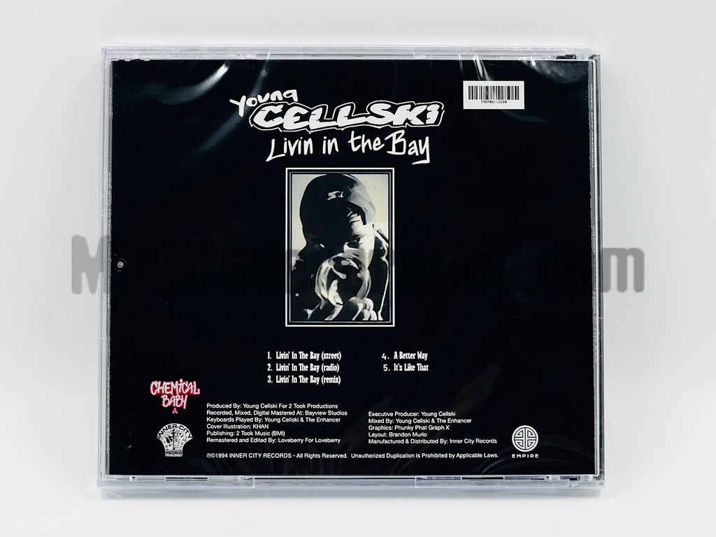 Young Cellski: Livin In The Bay: CD – Mint Underground