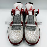 Air Jordan 4 Retro: White Laser: 308497-161