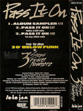 3 Steps From Nowhere: Pass It On: Cassette Single