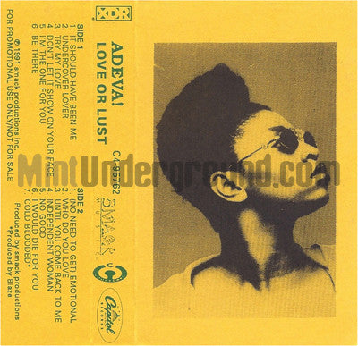 Adeva: Love Or Lust: Cassette: Promo