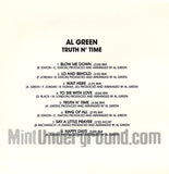 Al Green: Truth N' Time: CD