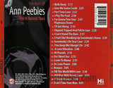 Ann Peebles: The Best Of Ann Peebles: CD