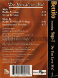 Benito Feat. Suga-T: Do You Love Me: Cassette Single