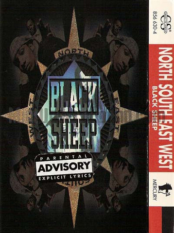 Black Sheep: North South East West/H.A.A./Only If You're Live: Cassette Single