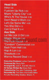 Disco Rick and The Wolf Pack: Back From Hell: Cassette