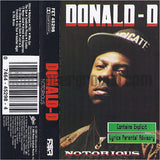 Donald D: Notorious: Cassette