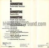 Doug E. Fresh: Summertime: Cassette Single
