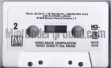 Greg Mack Compilation: What Does It All Mean: Cassette