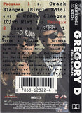 Gregory D & Mannie Fresh: Crack Slanga: Cassette Single