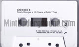 Gregory D & DJ Mannie Fresh: Sampler (Crack Slangas, 10 Years & Rollin' That): Cassette Single: Promo