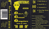 Gulf Coast Gangsters: On And On: Cassette Single