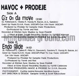 Havoc & Prodeje: G'z On Da Move: Cassette Single