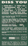 King Tee: Diss You: Cassette Single