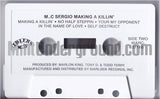 MC Sergio: Making A Killin': Cassette