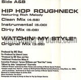 MC Shan: Hip Hop Roughneck: Cassette Single