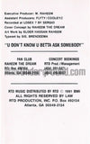 Raheem The Dream: U Don't Know U Betta Ask Somebody: Cassette