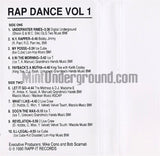 Various Artists: Rap Dance Vol 1: Cassette