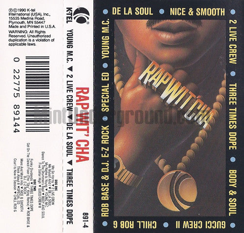 激安大特価！ Cassette Cha: Wit' Rap Artists: Various – Underground Mint ラップ、ヒップホップ