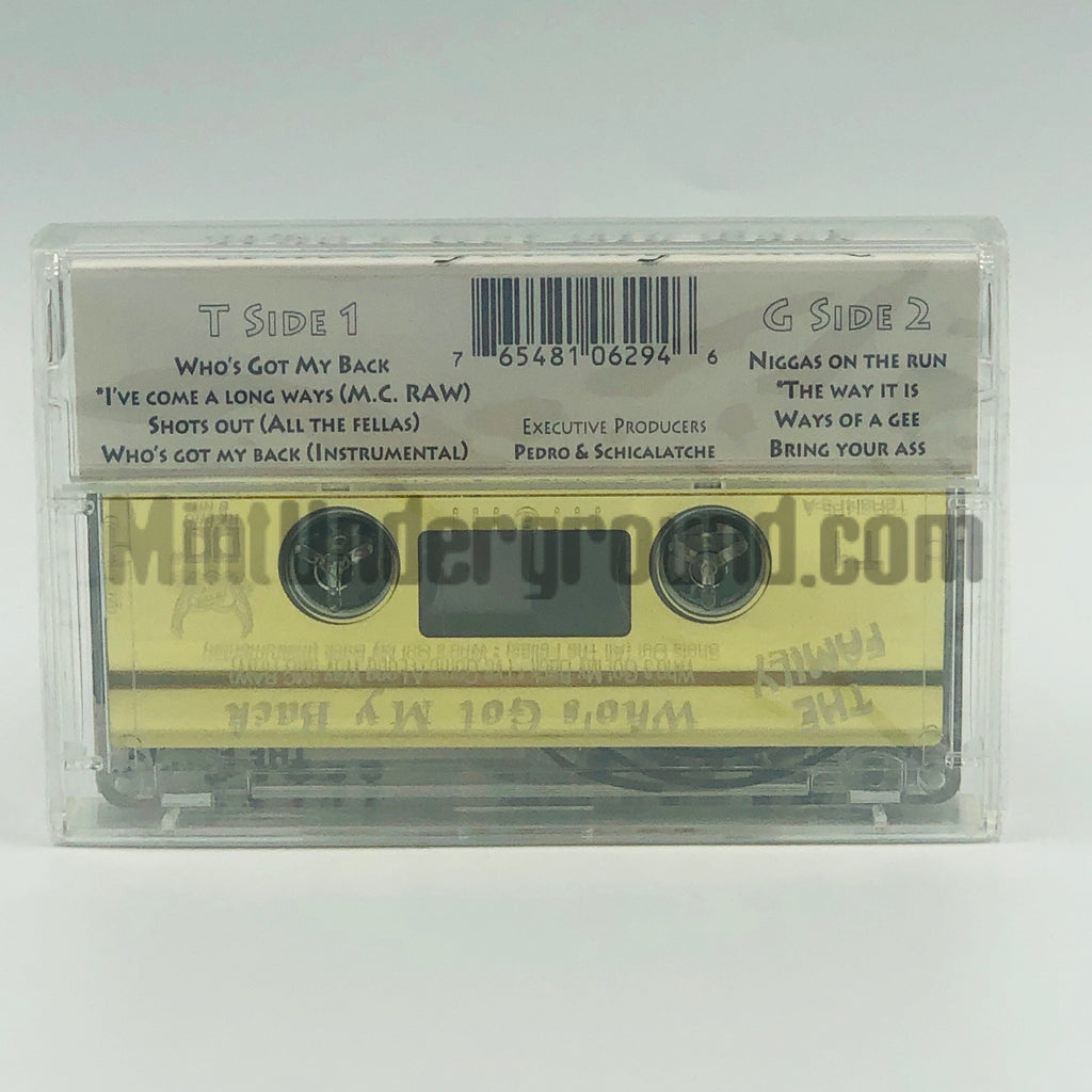 洋楽 Who's Got My Back G.SOM G-RAP G/SOM: Who's Got My Back: Cassette – Mint Underground