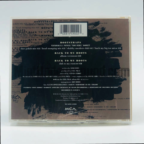 Steel Pulse: Bootstraps/Back To My Roots: CD Single