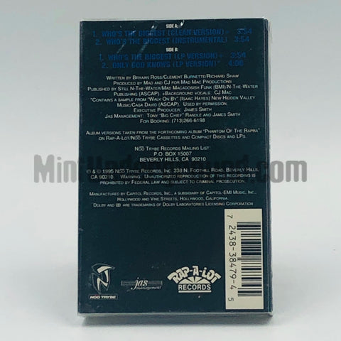 Bushwick Bill: Who's The Biggest/Only God Knows: Cassette Single