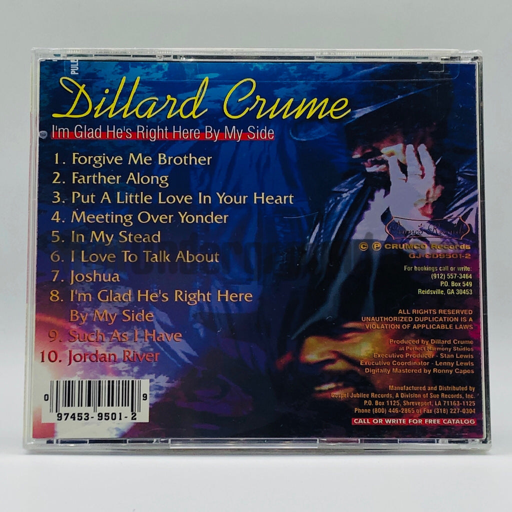 Dillard Crume: I'm Glad He's Right Here By My Side: CD Dillard Crume: I'm Glad He's Right Here By My Side: CD