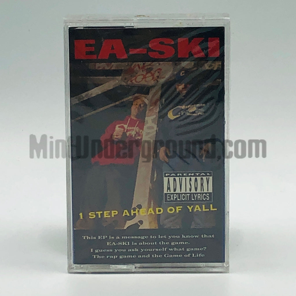 EA-Ski: 1 Step Ahead Of Yall: 1st Pressing: Cassette – Mint