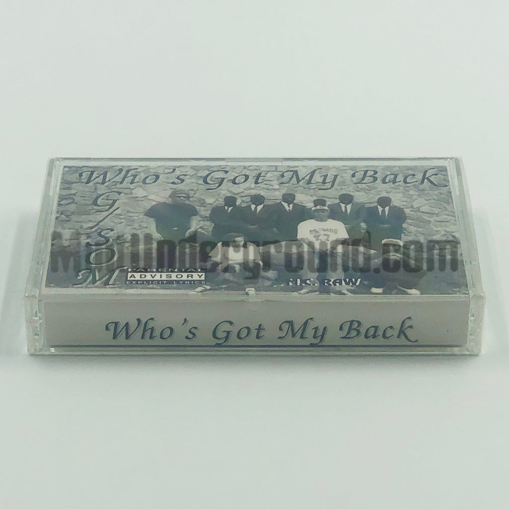 洋楽 Who's Got My Back G.SOM G-RAP G/SOM: Who's Got My Back: Cassette – Mint Underground