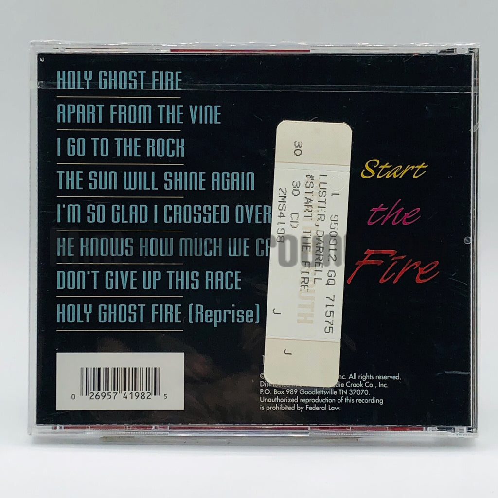 Darrell Luster: Start The Fire: CD Darrell Luster: Start The Fire: CD