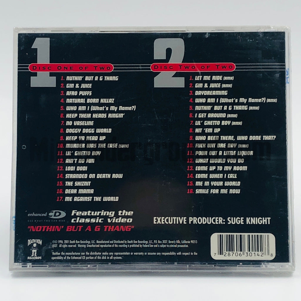 Various Artists Death Row Greatest Hits CD Mint Underground