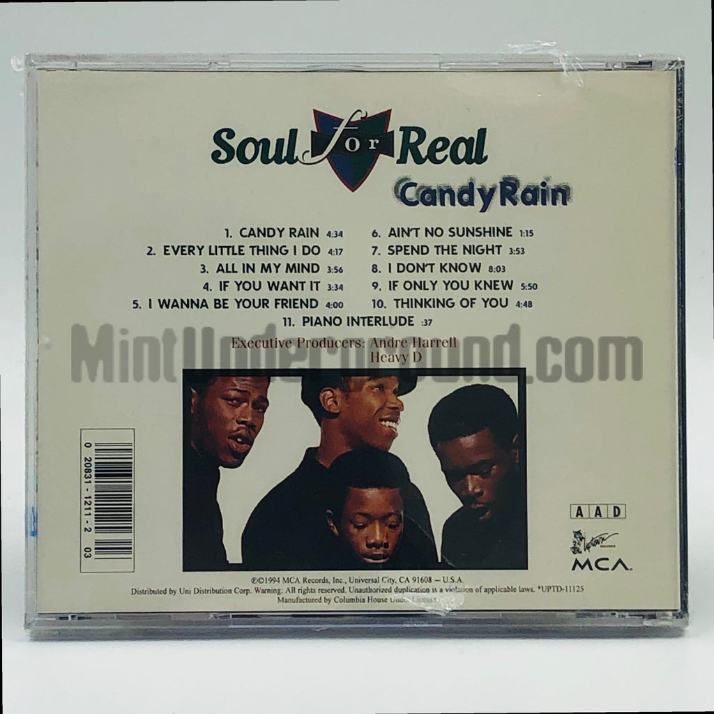 Soul For Real: Candy Rain: CD – Mint Underground