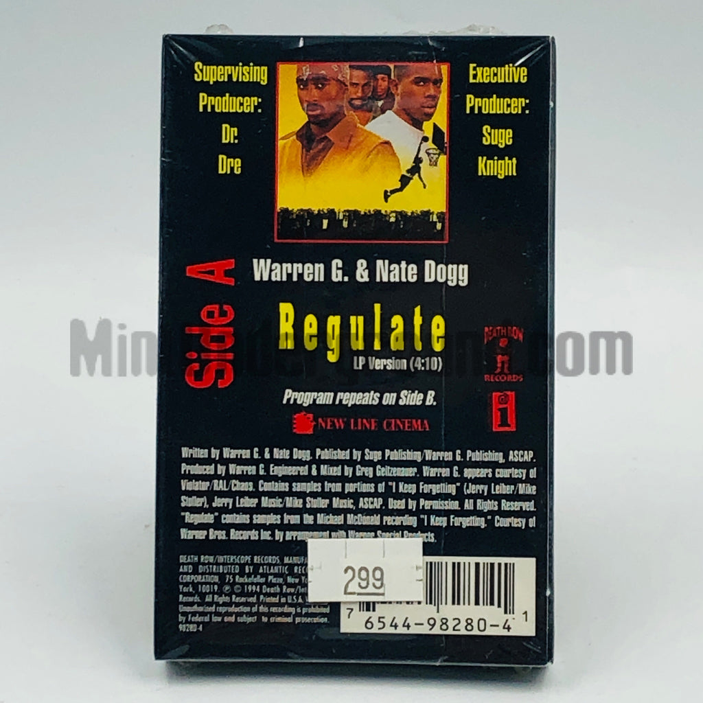 Warren G & Nate Dogg: Regulate: Cassette Single – Mint