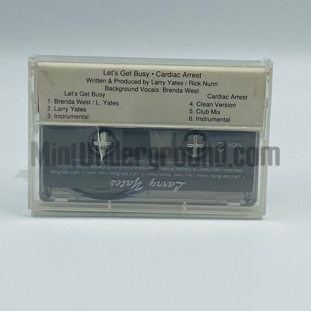 Larry Yates: Let's Get Busy...: Cassette Single Larry Yates: Let's Get Busy...: Cassette Single