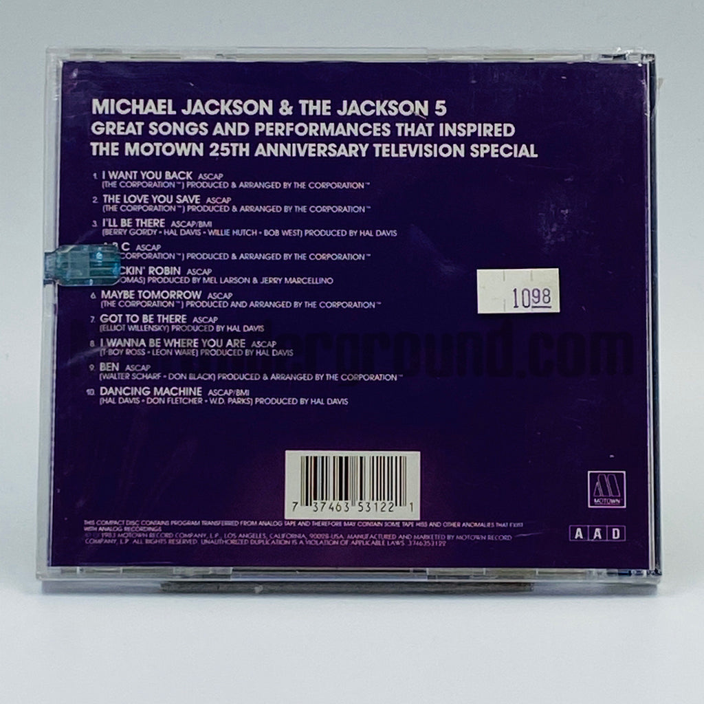 Various – Motown Remixed 3LP Jackson 5他 Motown Remixed - Music CD - - Jackson 5,temptations,Stevie