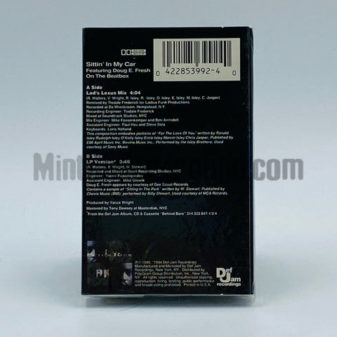 Slick Rick feat. Doug E. Fresh: Sittin' In My Car: Cassette Single: 2 Track