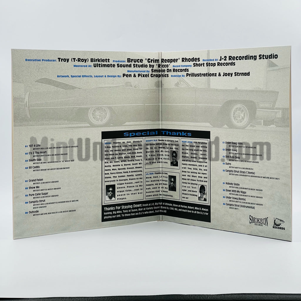 Mass 187: Real Trues Paying Dues: OG Cover: Vinyl – Mint Underground