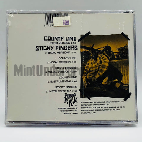 Coolio: County Line/Sticky Fingers: CD Single