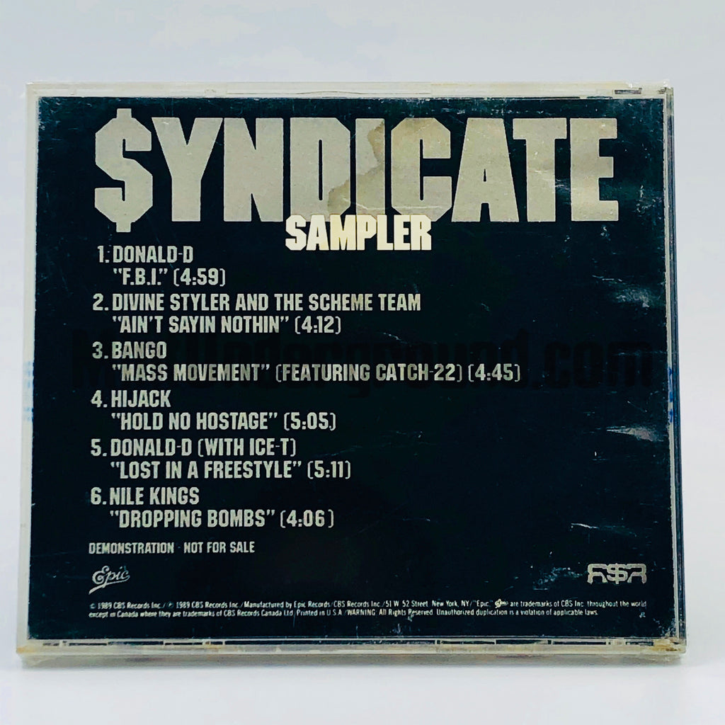 Rhyme Syndicate: Syndicate Sampler: CD – Mint Underground