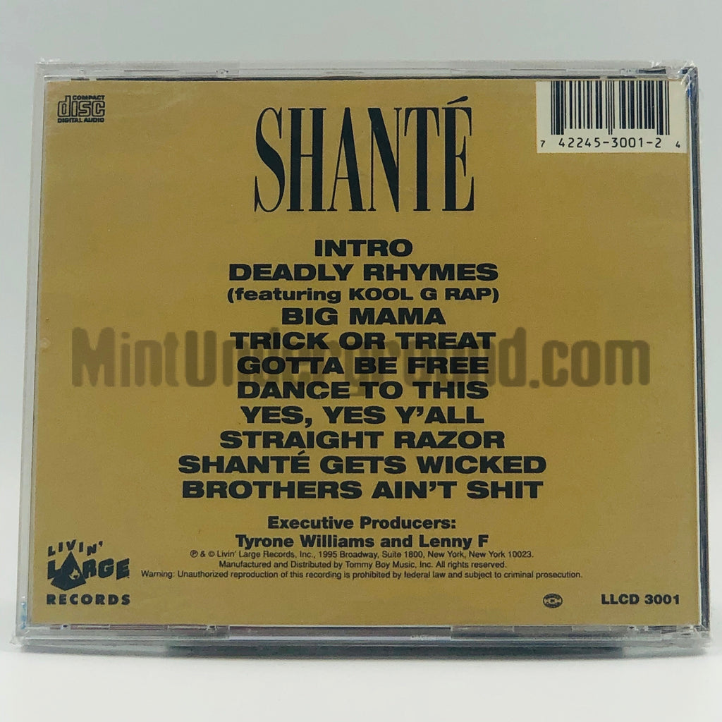 Shante/Roxanne Shante: The Bitch Is Back: CD – Mint Underground