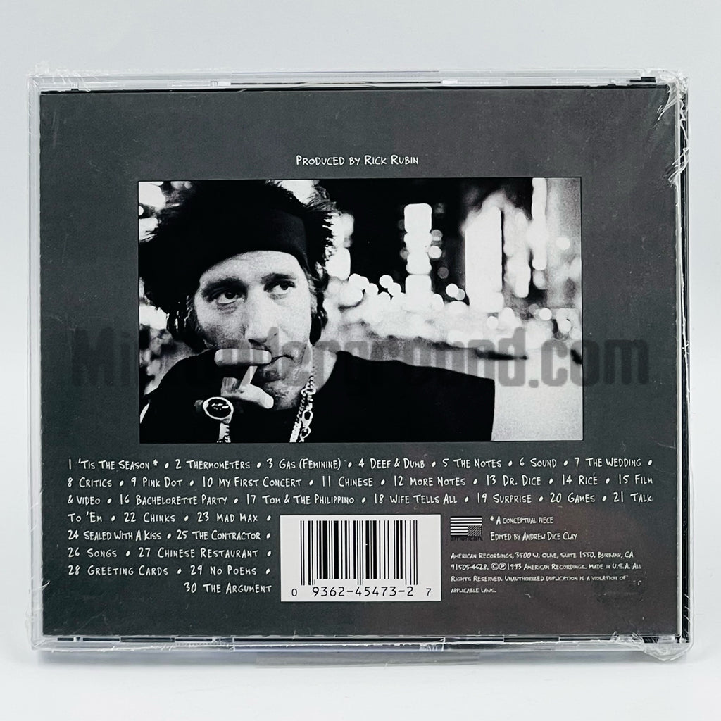 Andrew Dice Clay The Day The Laughter Died Part II/2 CD Mint