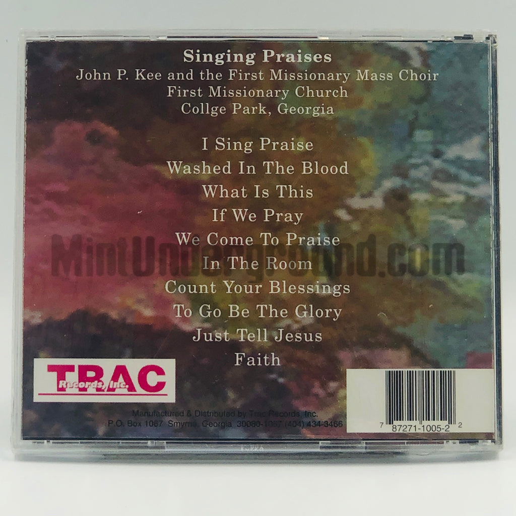 John P. Kee and The First Missionary Mass Choir: Singing Praises: CD John P. Kee and The First Missionary Mass Choir: Singing Praises: CD