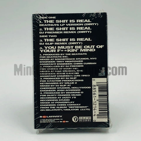 Fat Joe Da Gangsta: The Shit Is Real/You Must Be Out Of Your Fuckin' Mind: Cassette Single