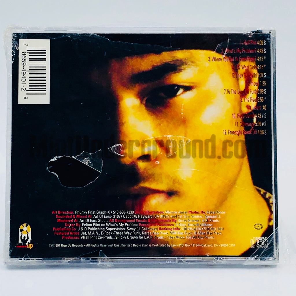 The Real Half Pint: To The Land Of The Funk: CD The Real Half Pint: To The Land Of The Funk: CD