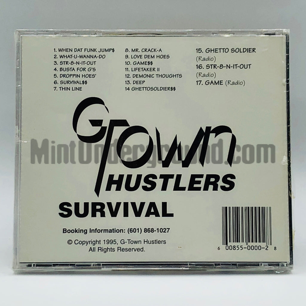 G-Town Hustlers: Survival: CD G-Town Hustlers: Survival: CD