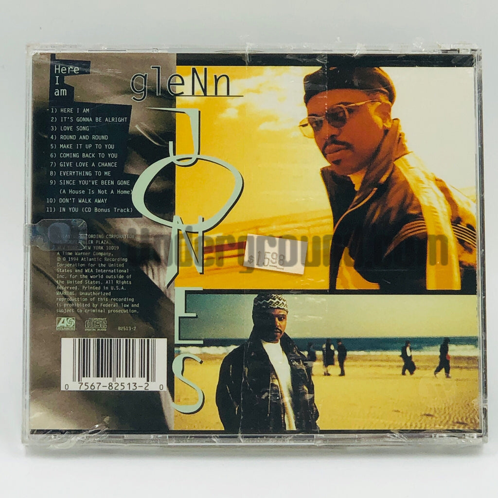 Glenn Jones: Here I Am: CD – Mint Underground