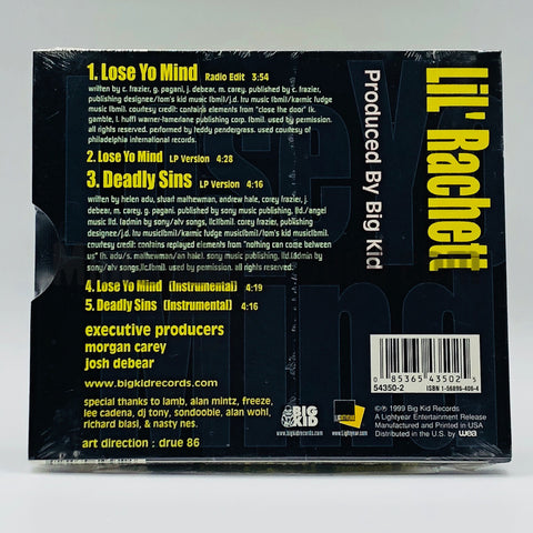 Lil' Rachett: Lose Yo Mind/Deadly Sins: CD Single