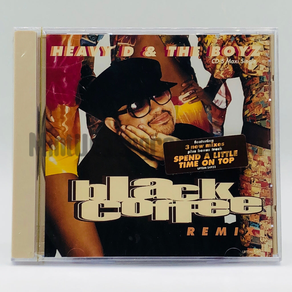 Heavy D & The Boyz: Black Coffee (Remix)/Spend A Little Time On Top: CD Single Heavy D & The Boyz: Black Coffee (Remix)/Spend A Little Time On Top: CD Single