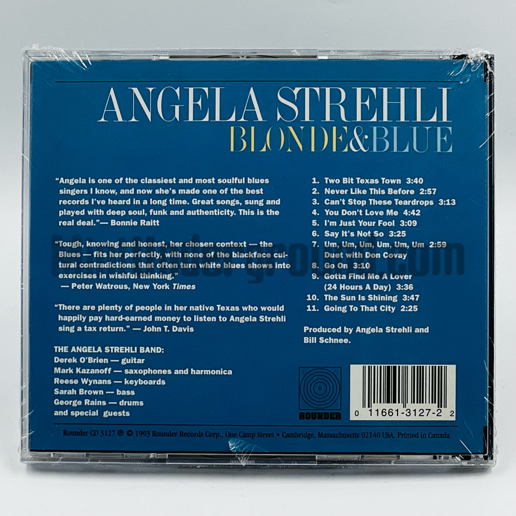 Angela Strehli: Blonde and Blue: CD Angela Strehli: Blonde and Blue: CD